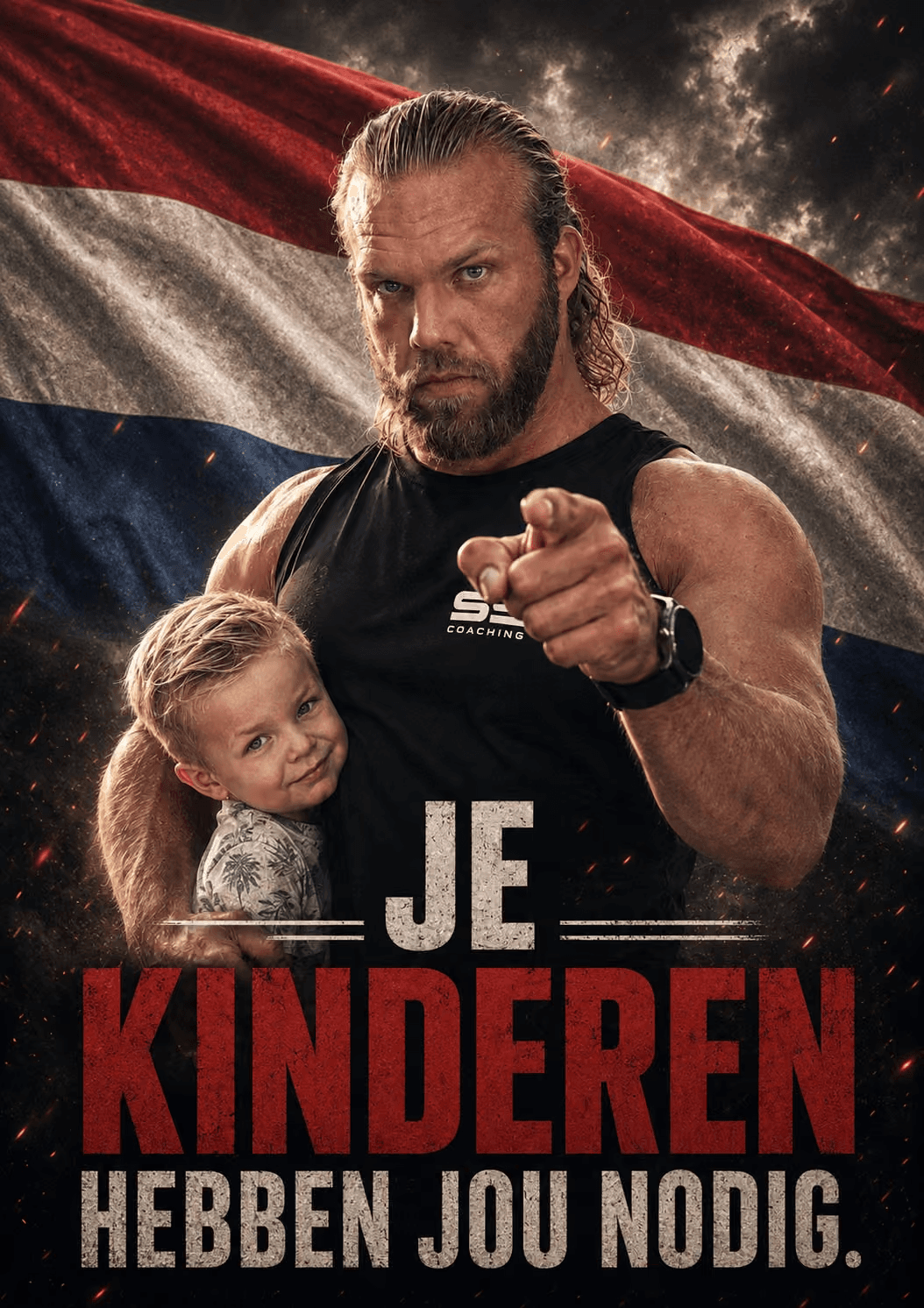 Aangeleverd campagnebeeld bij Mannen met een Missie.