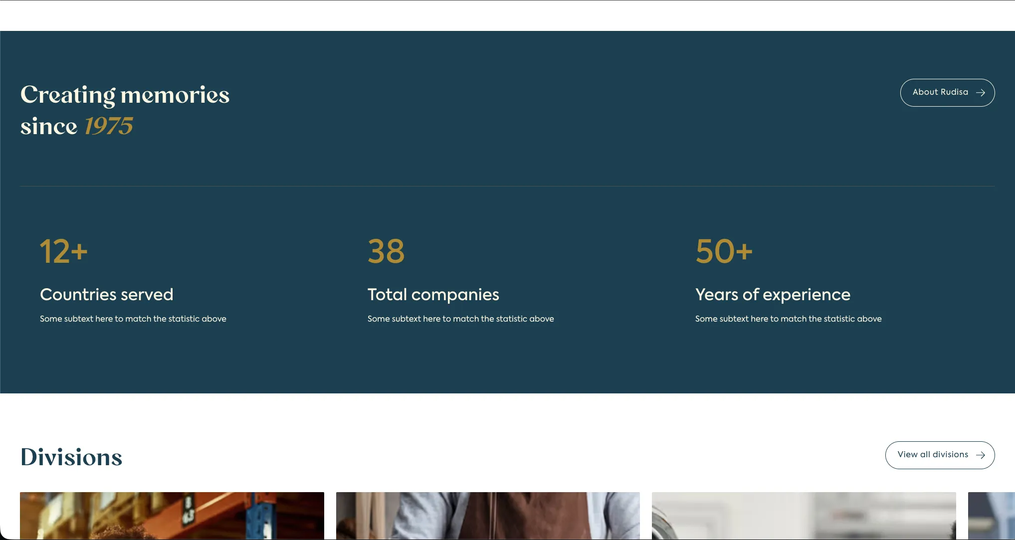 Rudisa International: Nieuwe bedrijfswebsite - 2